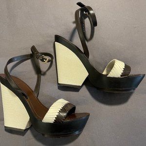 Tory Burch Two-Toned Wedge Sandal